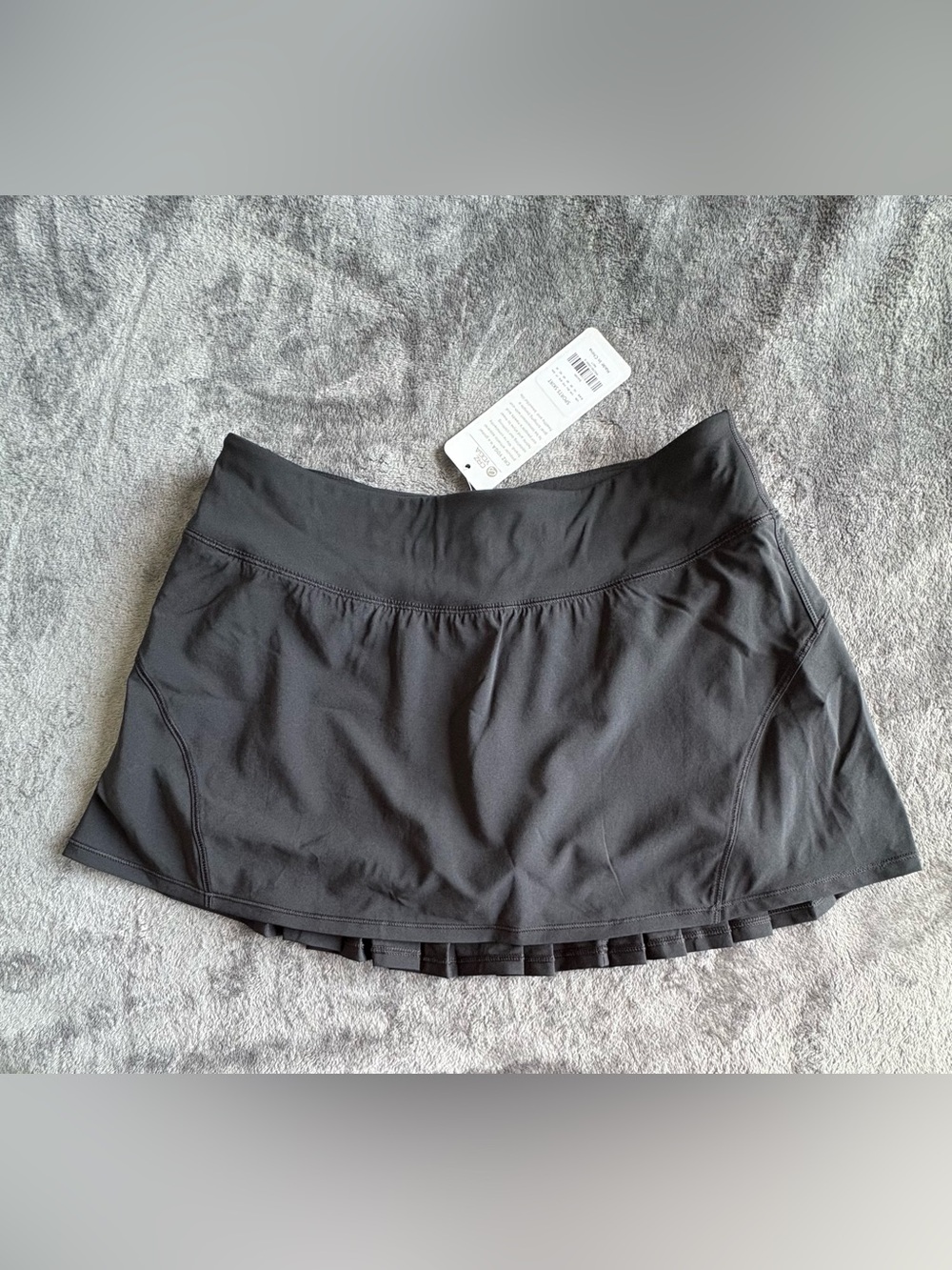 CRZ YOGA Black Asymmetrical Sports Skirt NWT S